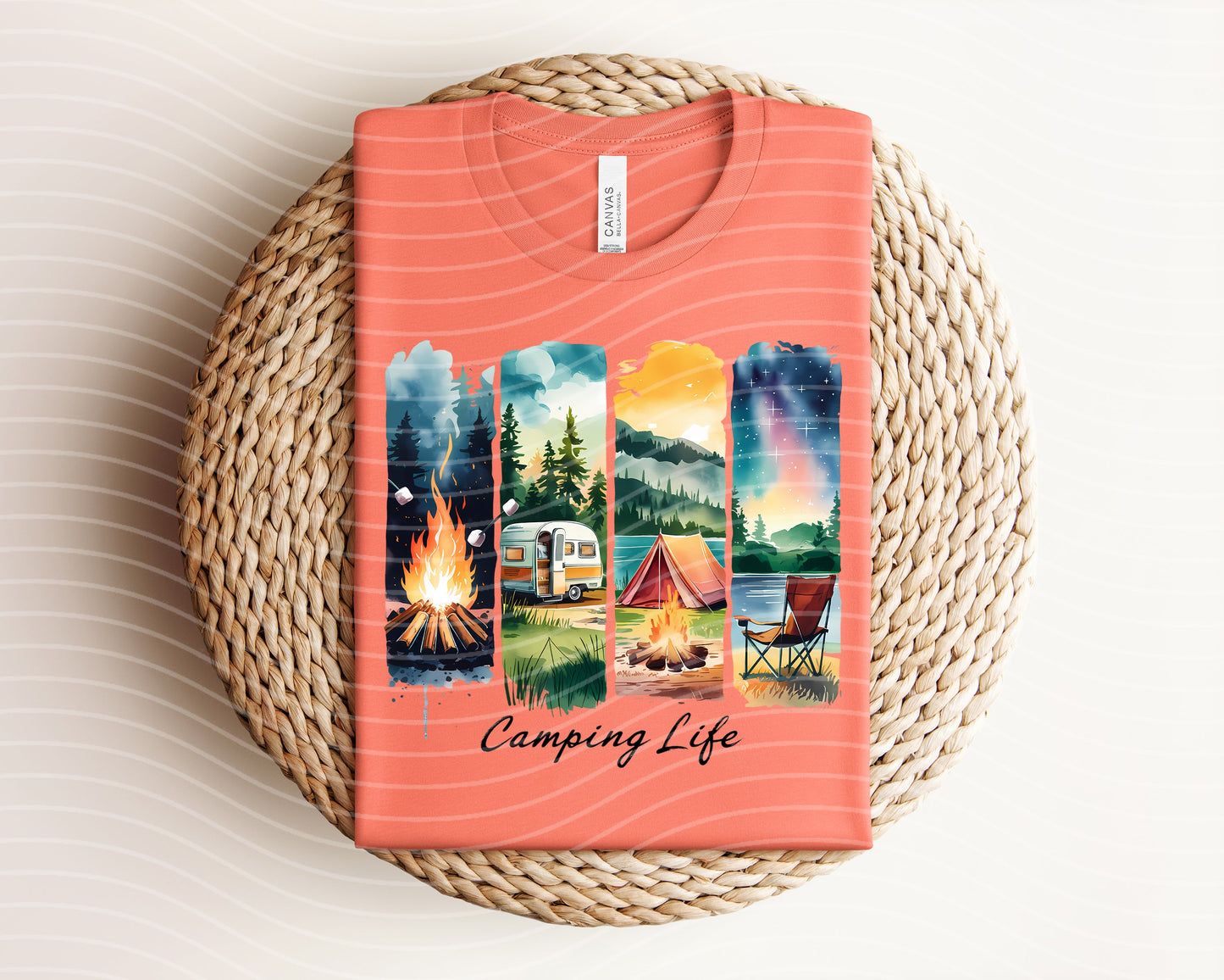 Camping Life Graphic Tee