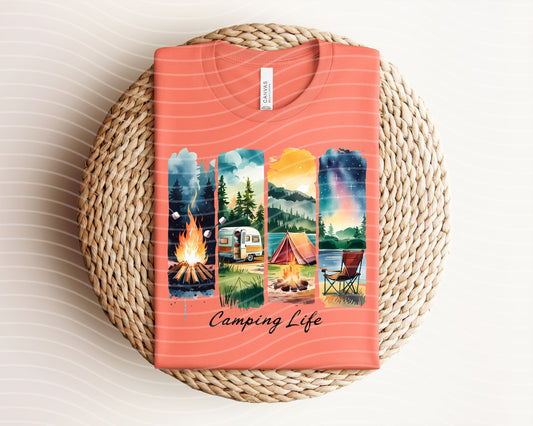 Camping Life Graphic Tee