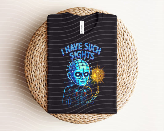I Have Such Sights Neon Graphic Tee