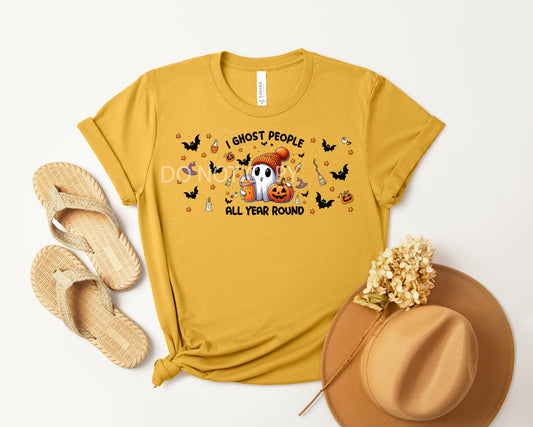 I Ghost People All Year Round Band Graphic Tee