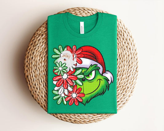 Santa Mean One Graphic Tee