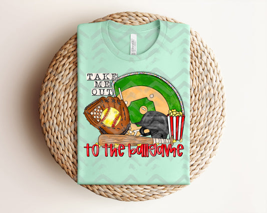 Take Me Out to the Ballgame Graphic Tee
