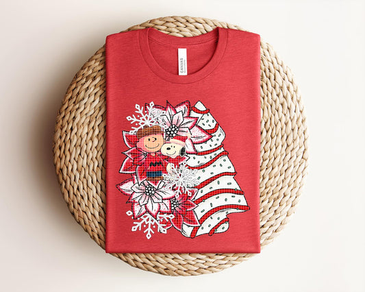 Peanuts Tree Graphic Tee