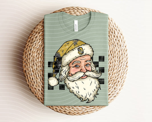 Hufflepuff Santa Graphic Tee