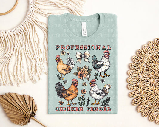 Professional Chicken Tender Graphic Tee