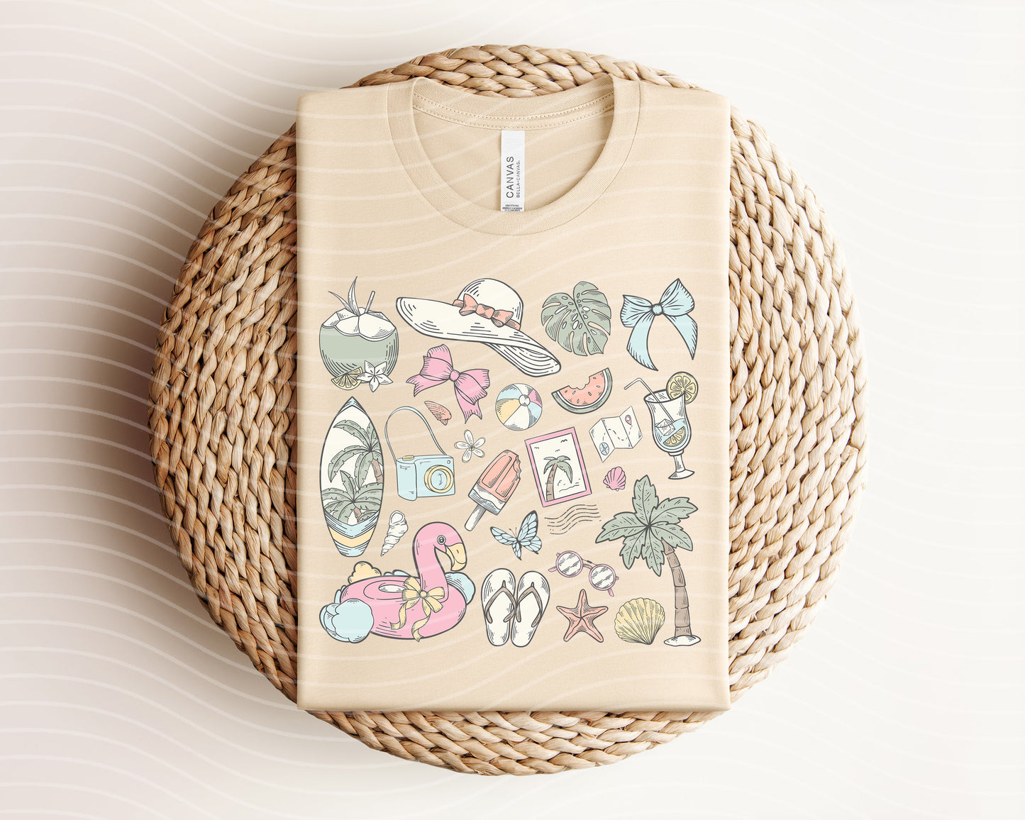 Summer Icons Graphic Tee