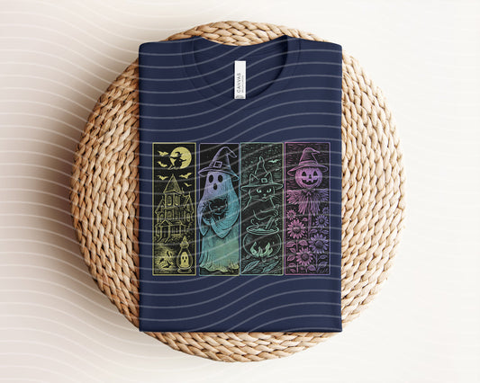 Spooky Panels Graphic Tee