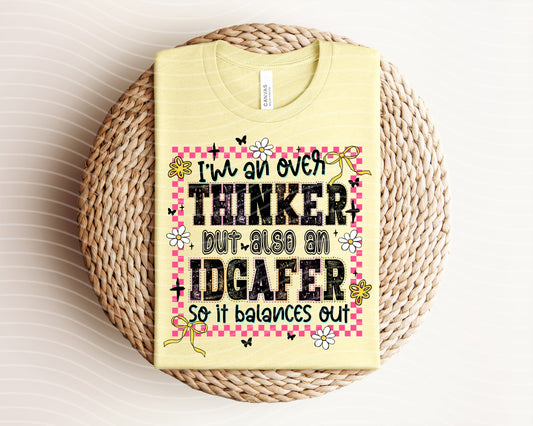 I'm an Over Thinker Graphic Tee