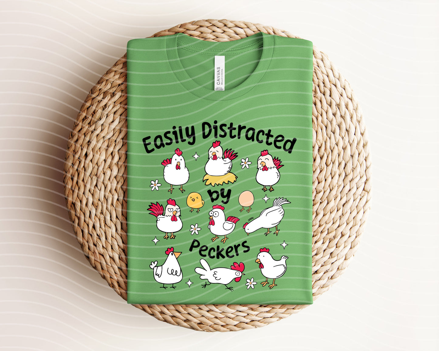 Easily Distracted by Peckers Graphic Tee