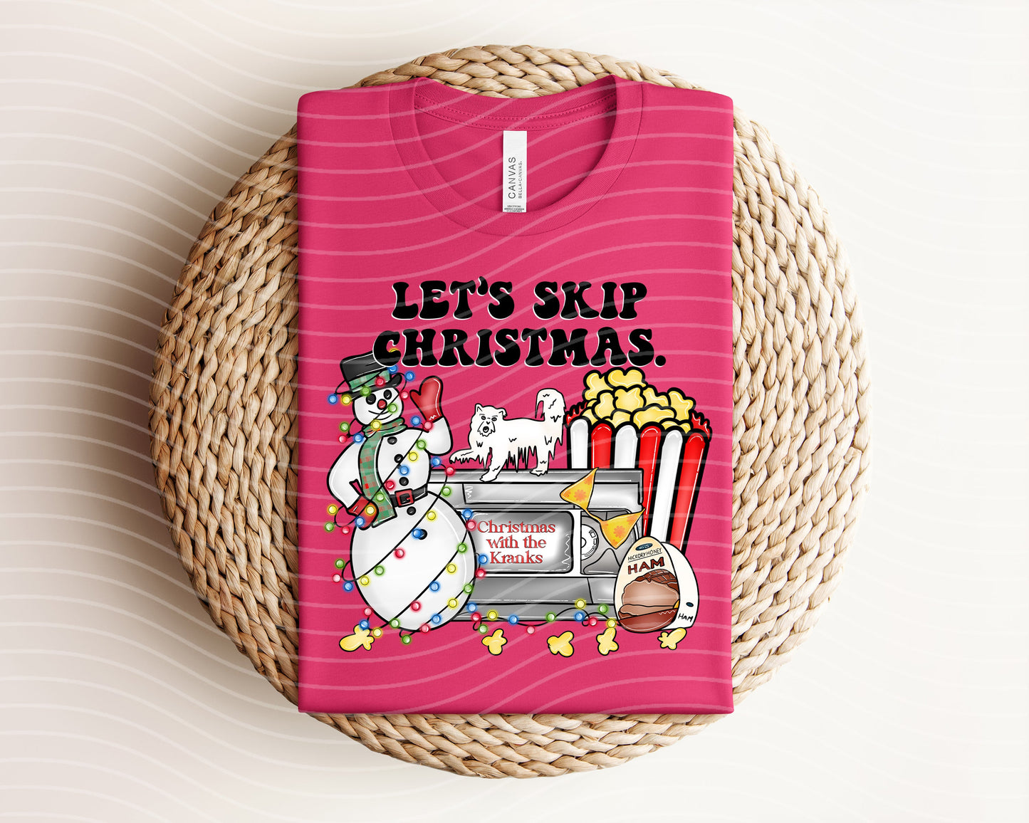 Lets Skip Christmas Graphic Tee