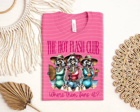 The Hot Flash Club Graphic Tee