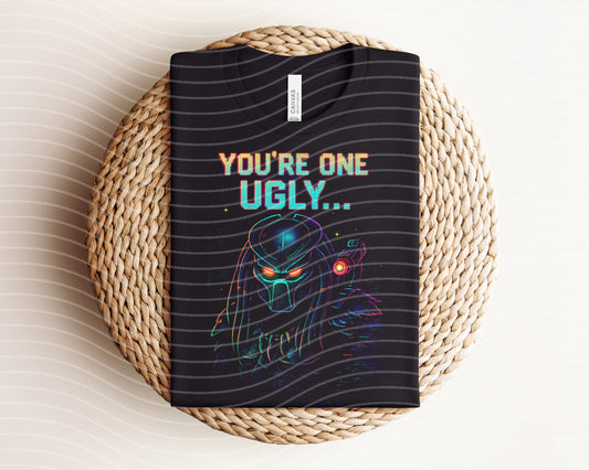 You're One Ugly Neon Graphic Tee