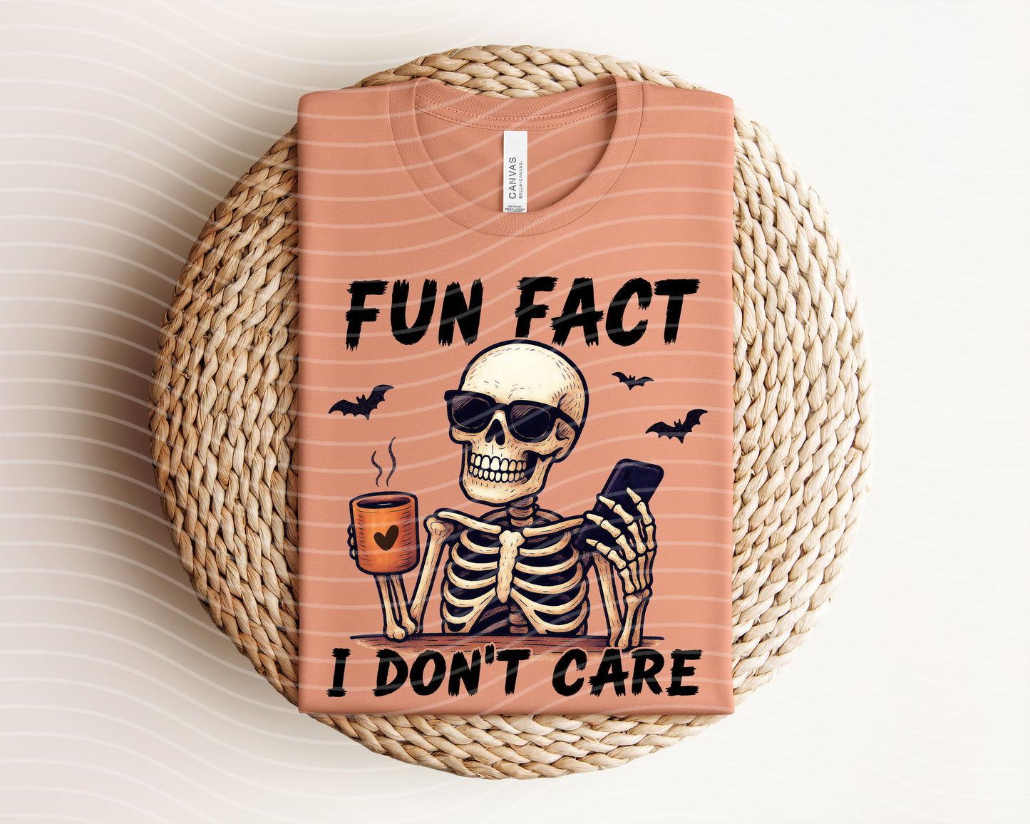 Fun Fact I Don't Care Graphic Tee