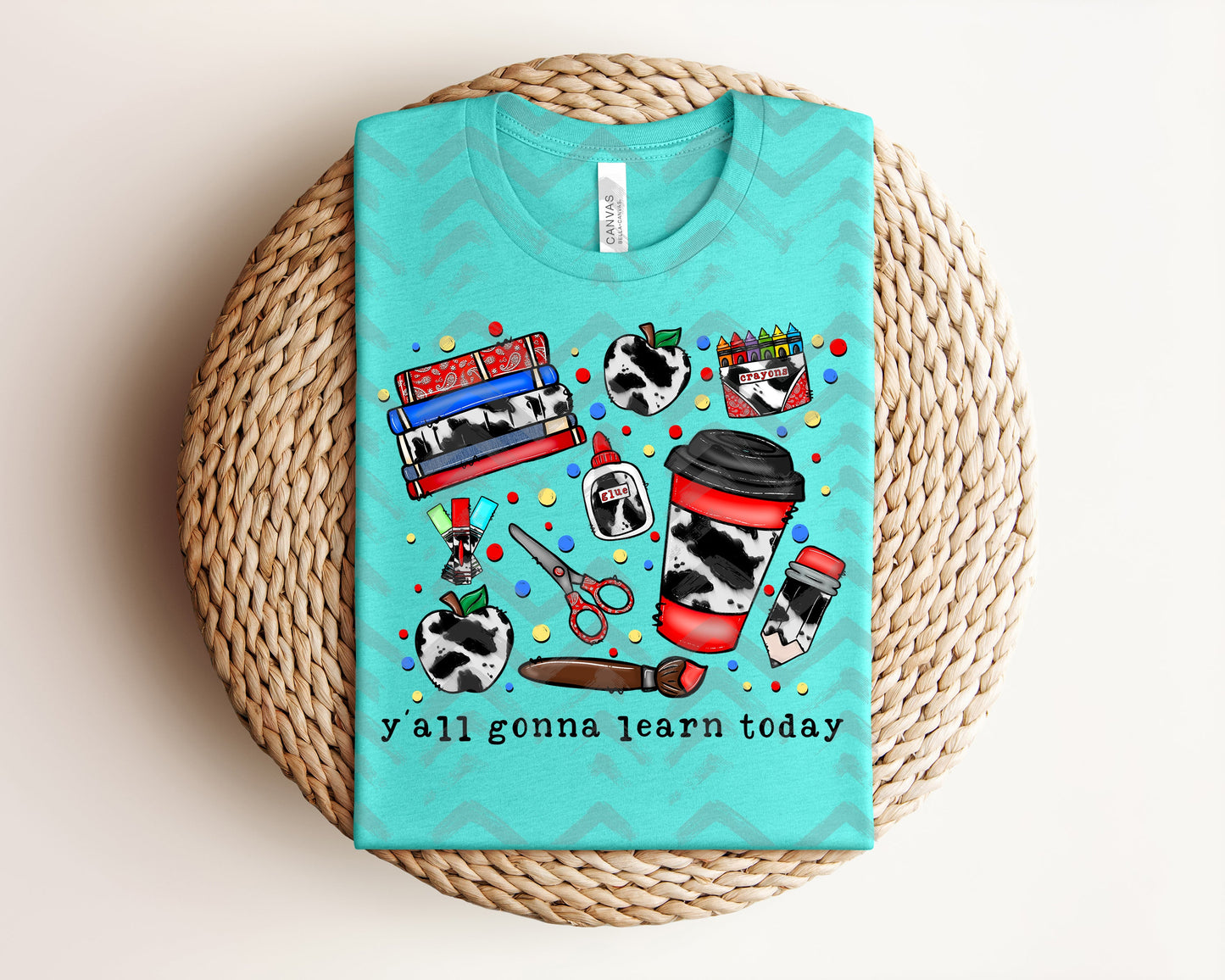 Y'all Gonna Learn Today Graphic Tee