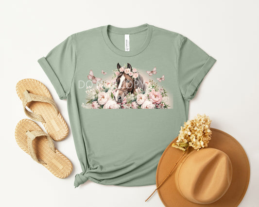 Horse Band Graphic Tee