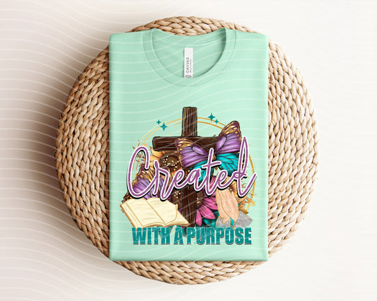 Created with a Purpose Graphic Tee