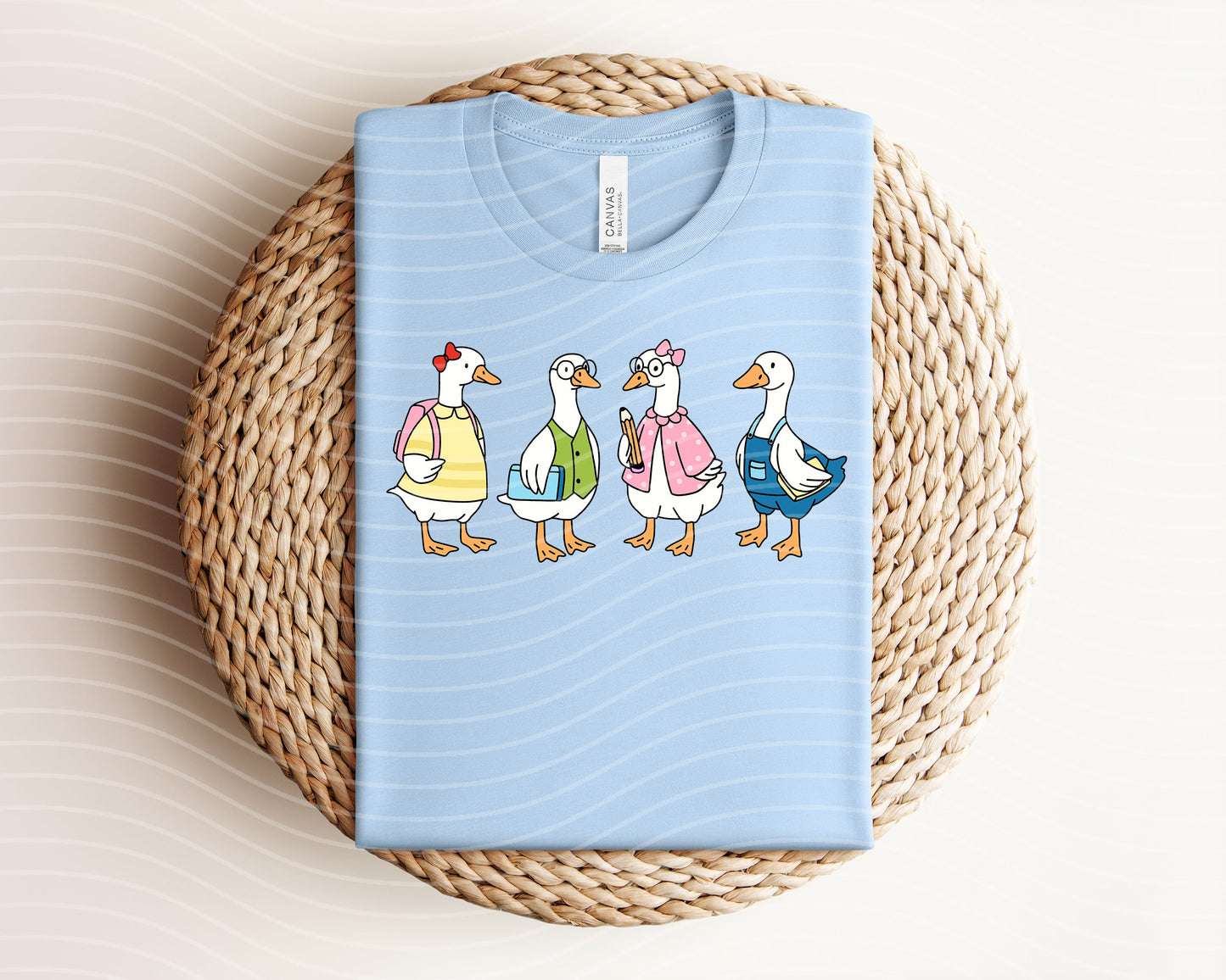 School Geese Graphic Tee