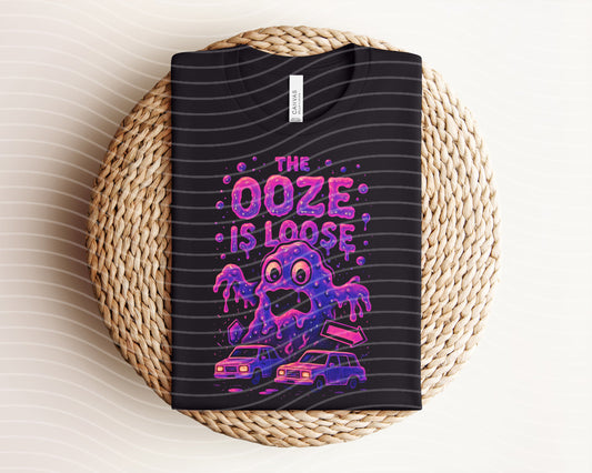 The Ooze is Loose Neon Graphic Tee