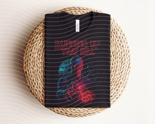 Running Up That Hill Neon Graphic Tee