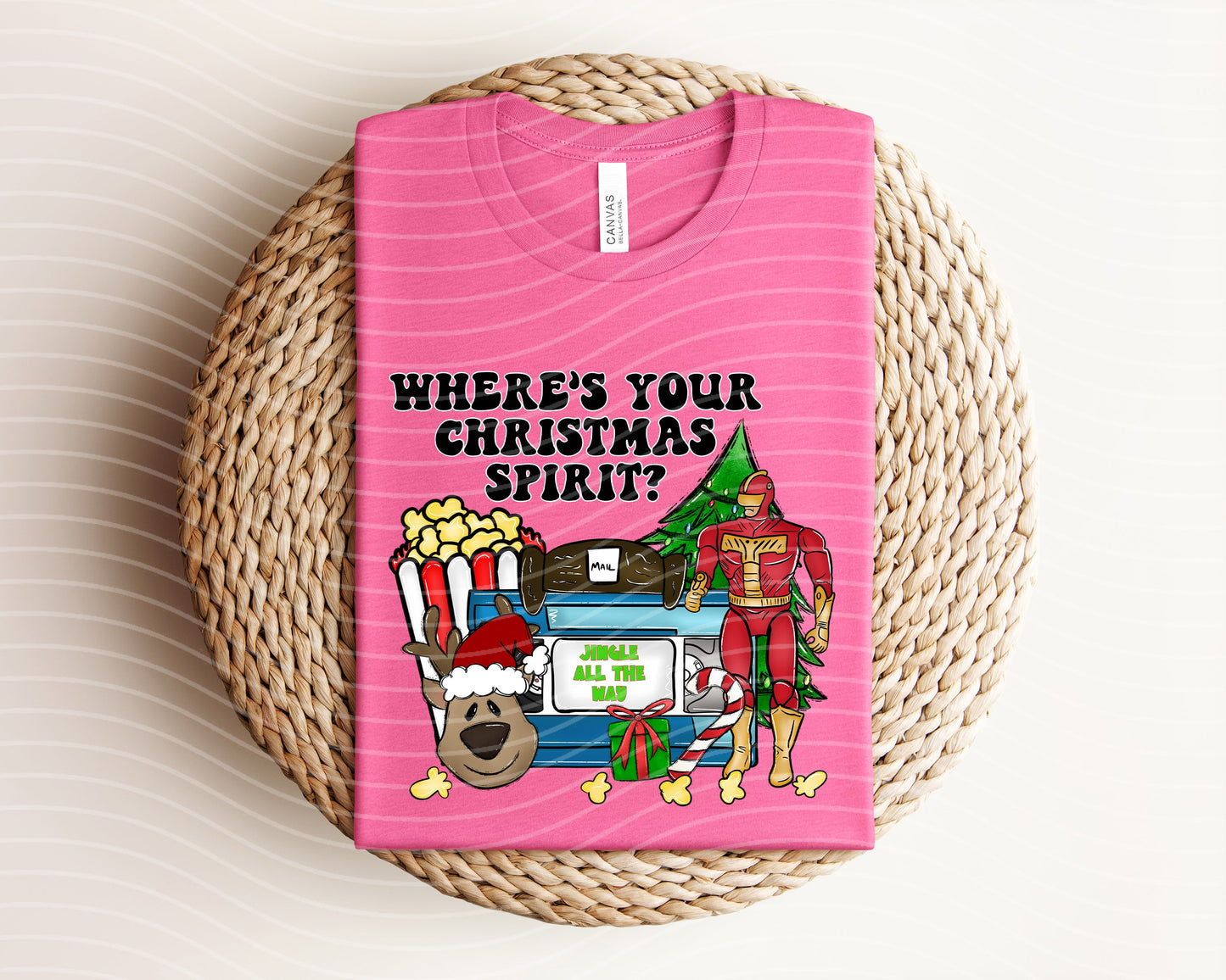 Where's Your Christmas Spirit Graphic Tee