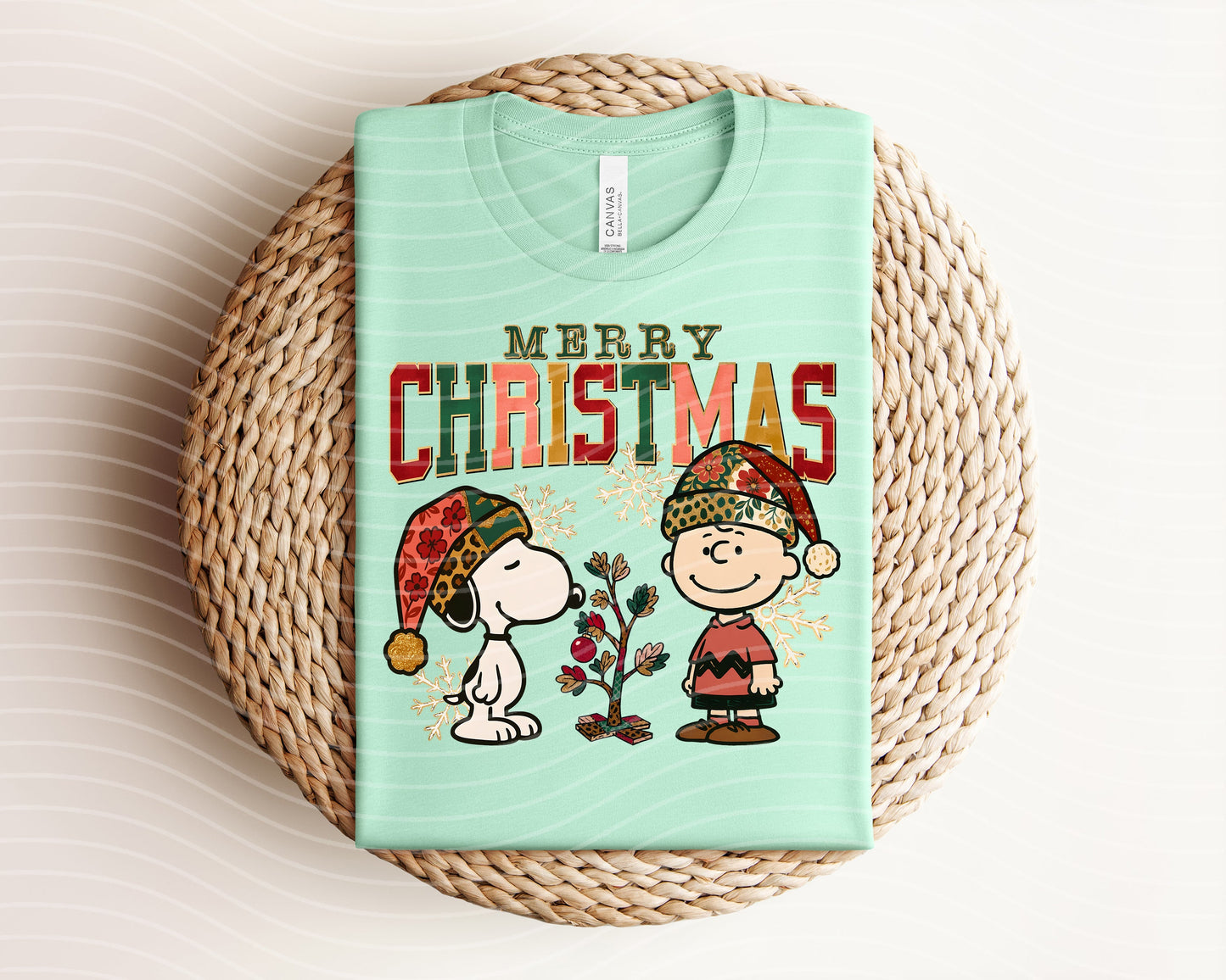 Peanuts Merry Christmas Graphic Tee