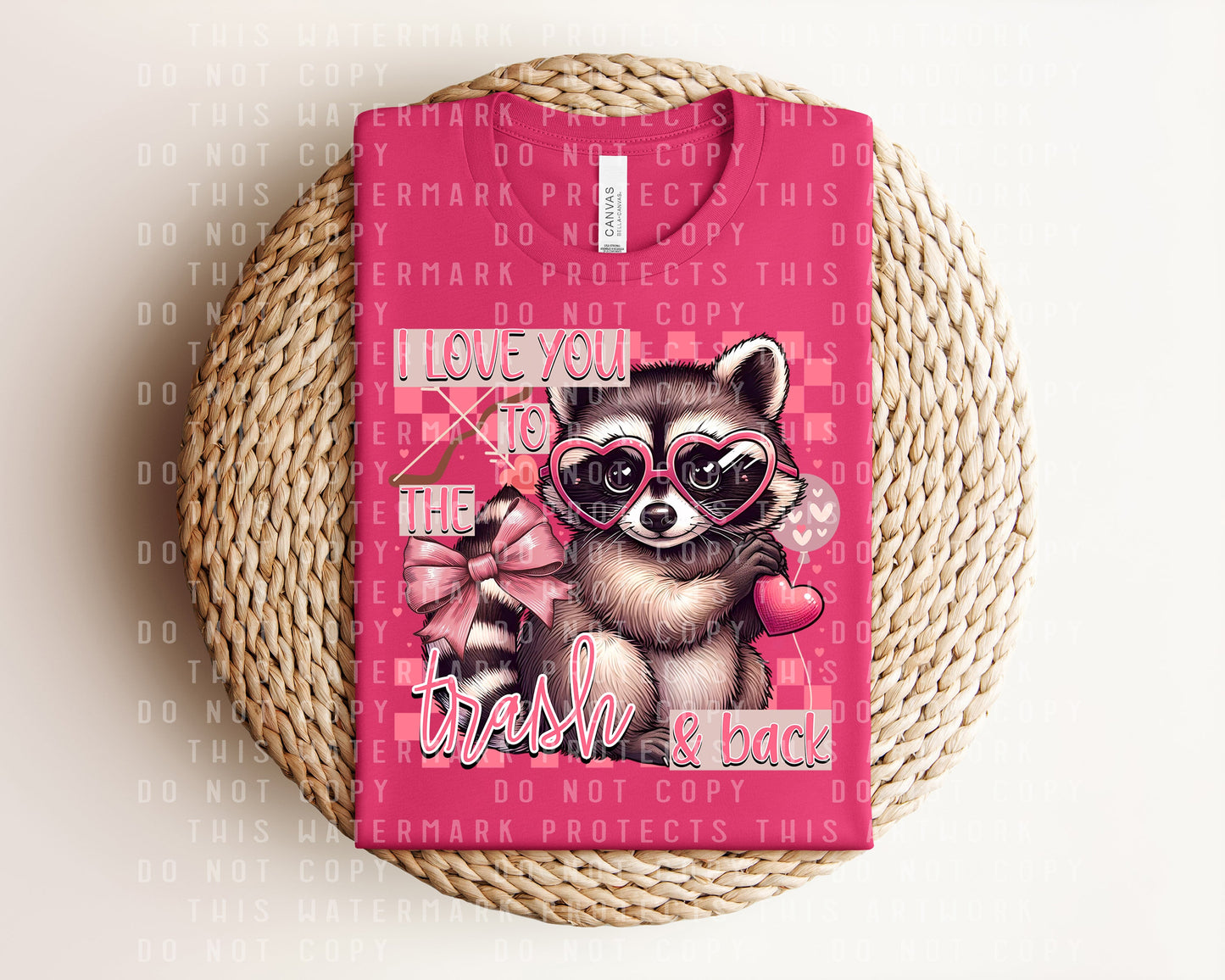 I Love You to the Trash & Back Graphic Tee