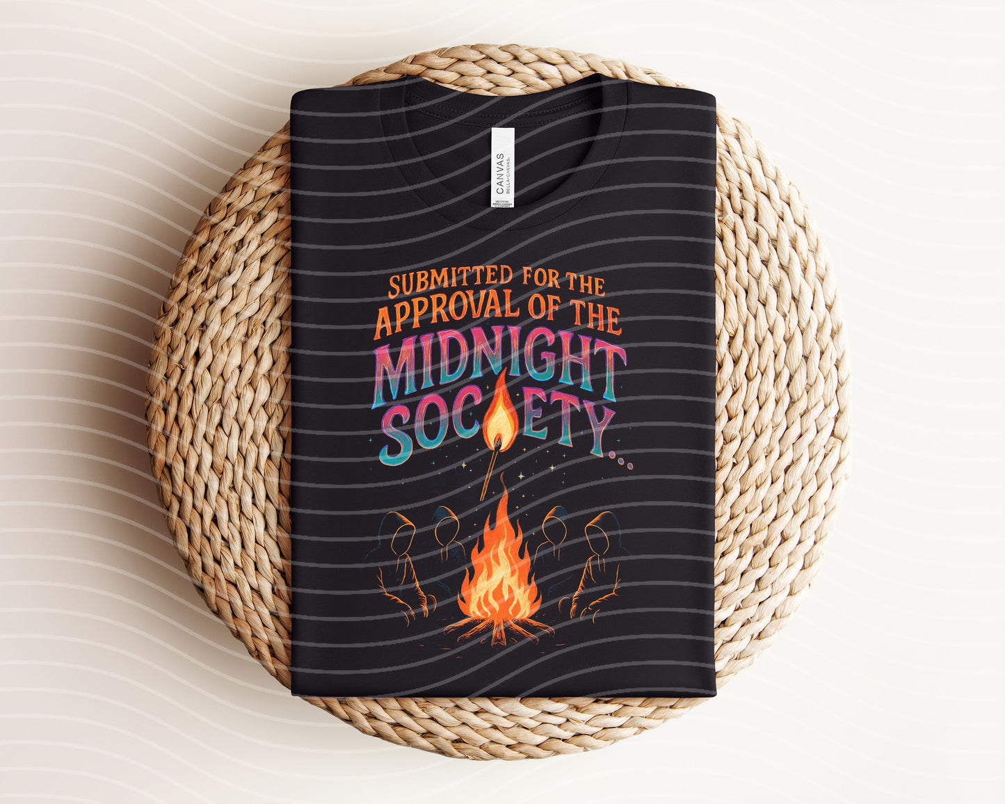 Submitted for the Approval of the Midnight Society Neon Graphic Tee