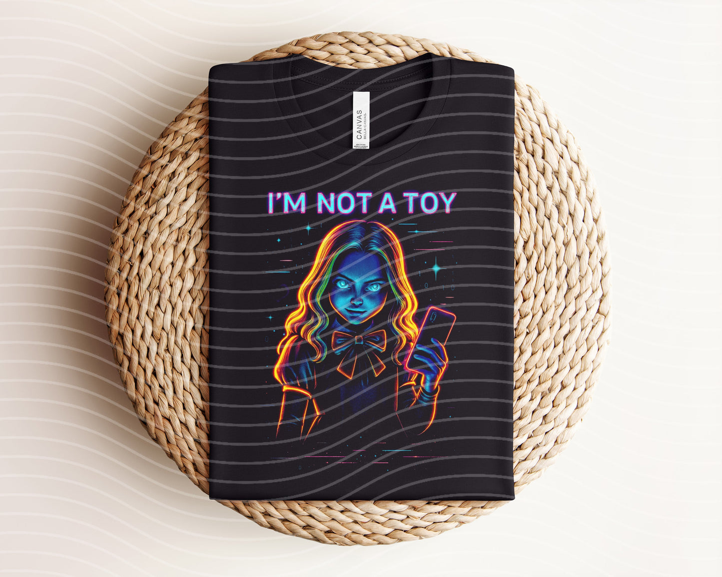 I'm Not a Toy Neon Graphic Tee