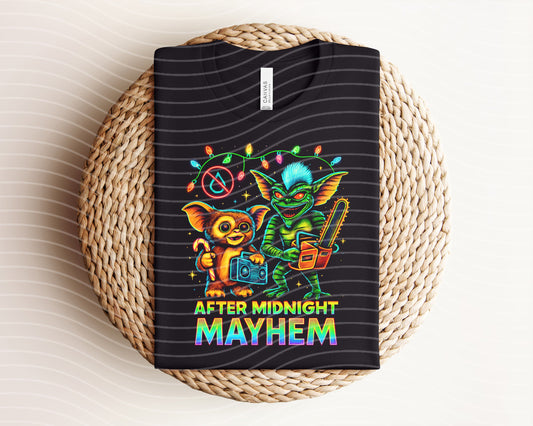 After Midnight Mayhem Neon Graphic Tee