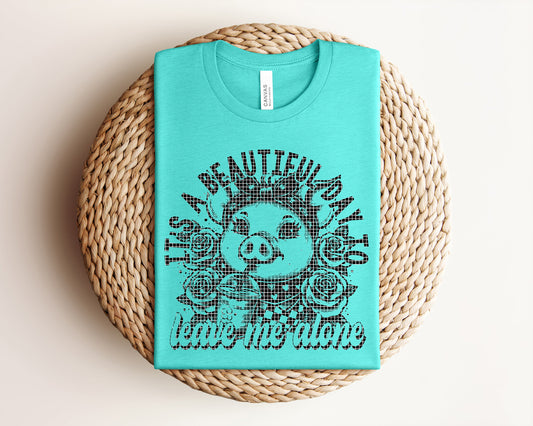 It's a Beautiful Day to Leave Me Alone Graphic Tee