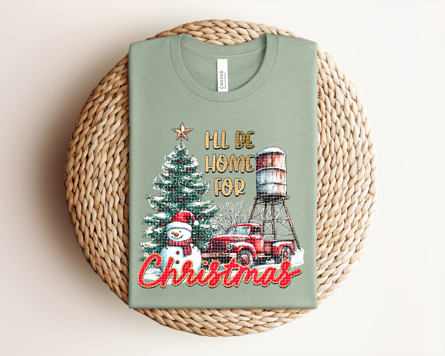 I'll Be Home for Christmas Graphic Tee