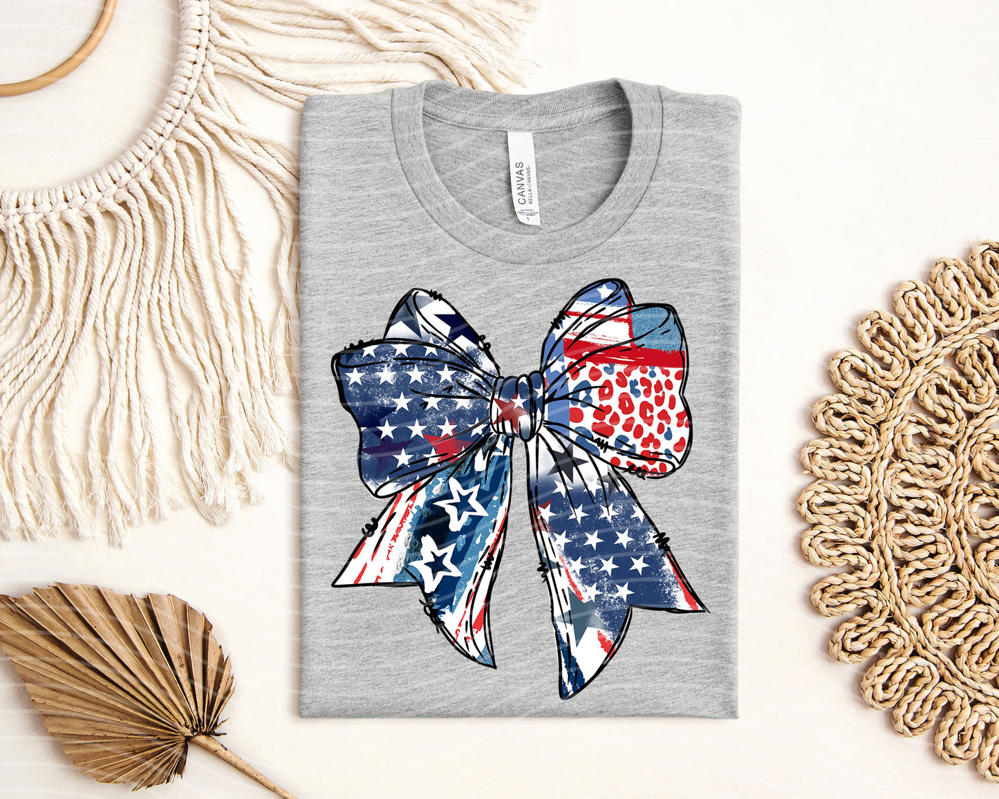 Patriotic Bow Graphic Tee