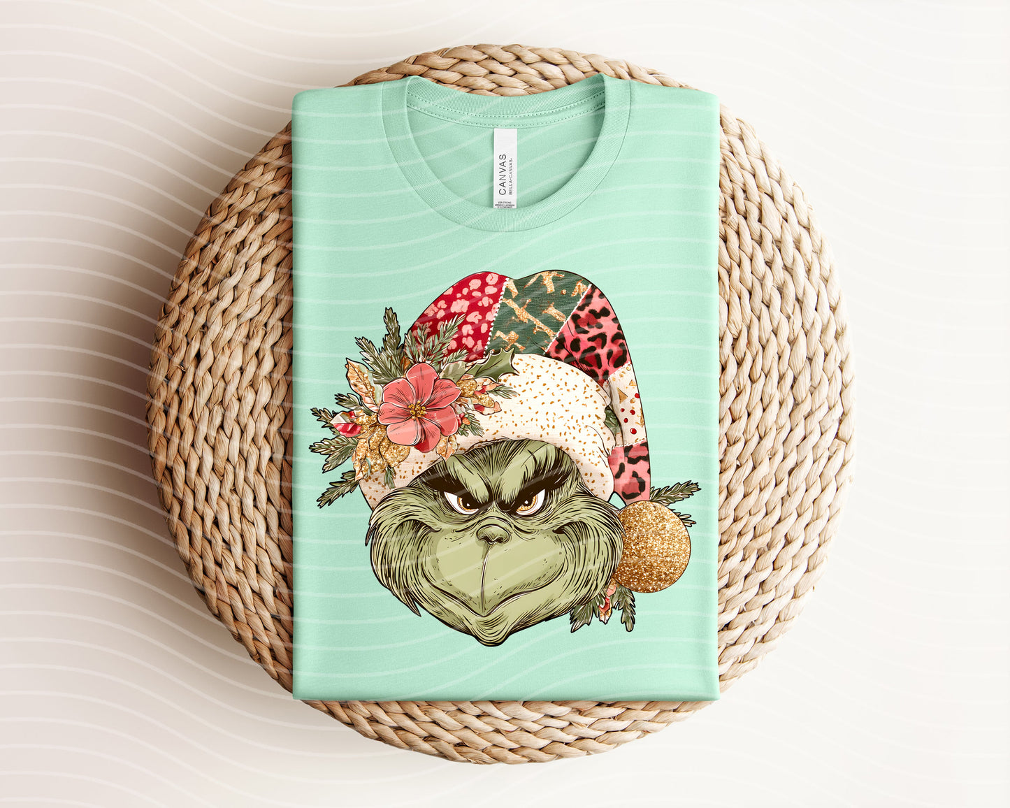 Patchwork Mean One Graphic Tee