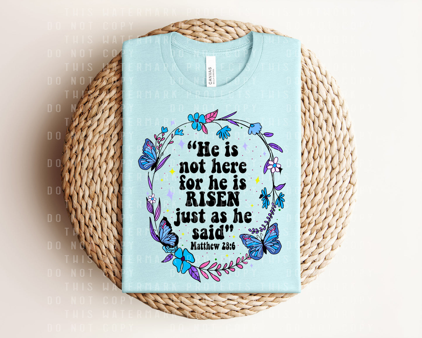 He is Not Here Graphic Tee