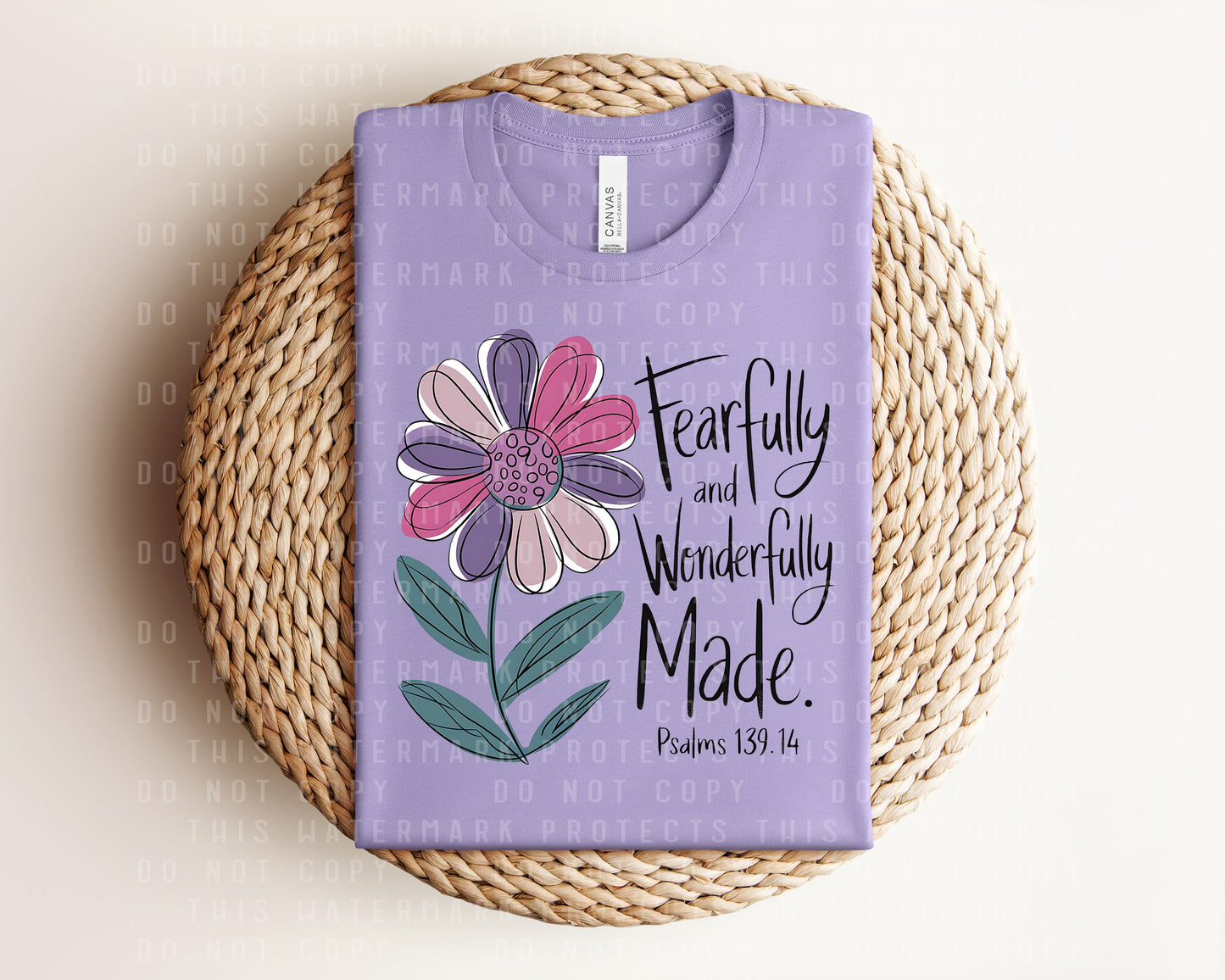 Fearfully and Wonderfully Made Graphic Tee