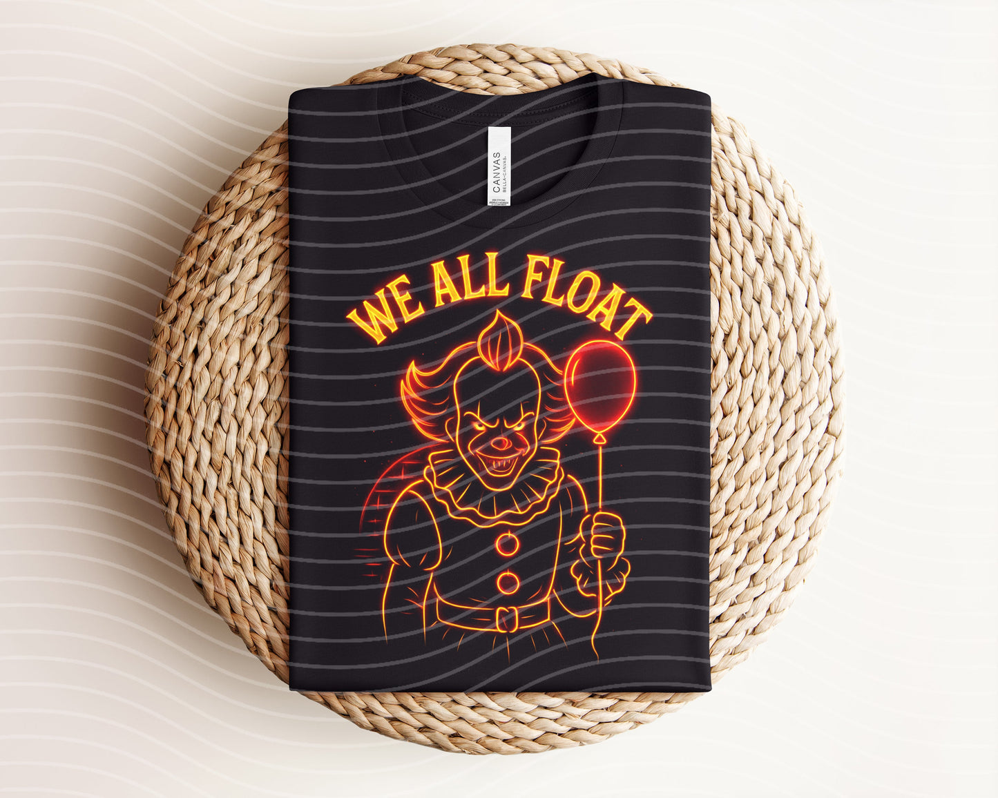 We All Float Neon Graphic Tee