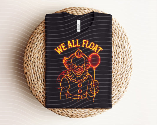 We All Float Neon Graphic Tee
