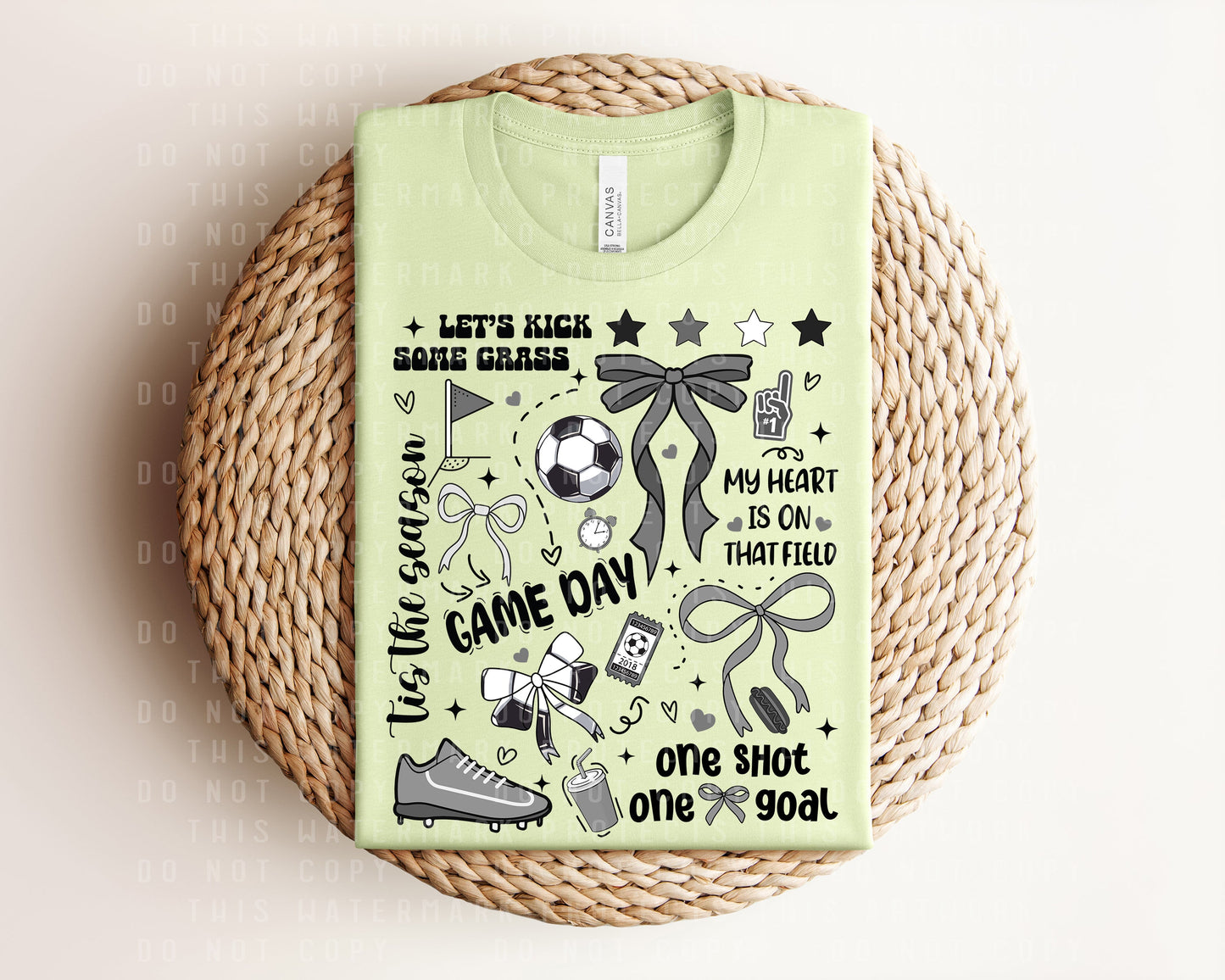 Let's Kick Some Grass Graphic Tee