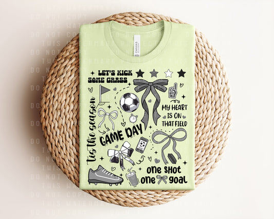 Let's Kick Some Grass Graphic Tee
