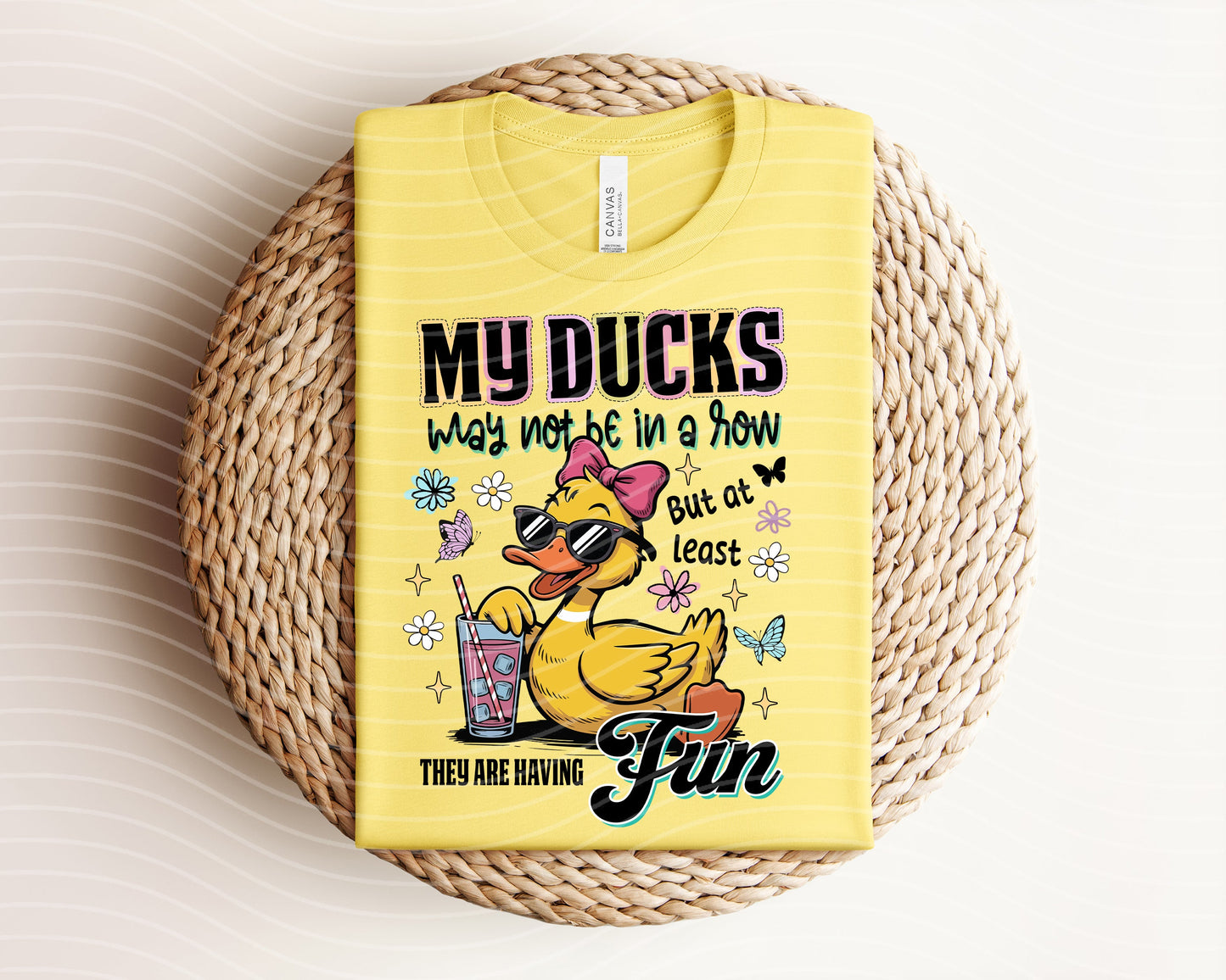 My Ducks May Not Be in a Row Graphic Tee