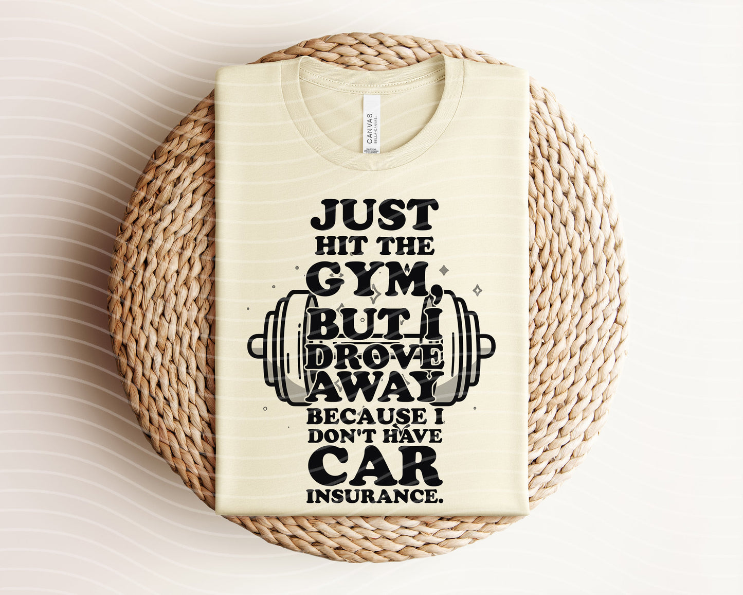 Just Hit the Gym Graphic Tee