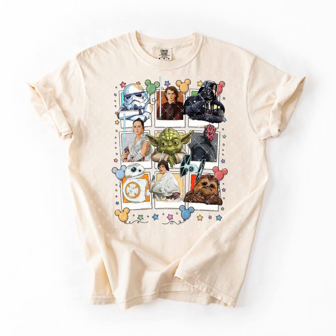 Star Wars Polaroid Graphic Tee