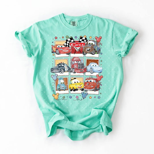 Cars Polaroid Graphic Tee