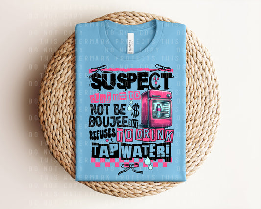 Suspect Claims to Not Be Boujee Graphic Tee