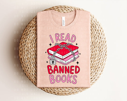 I Read Banned Books Graphic Tee