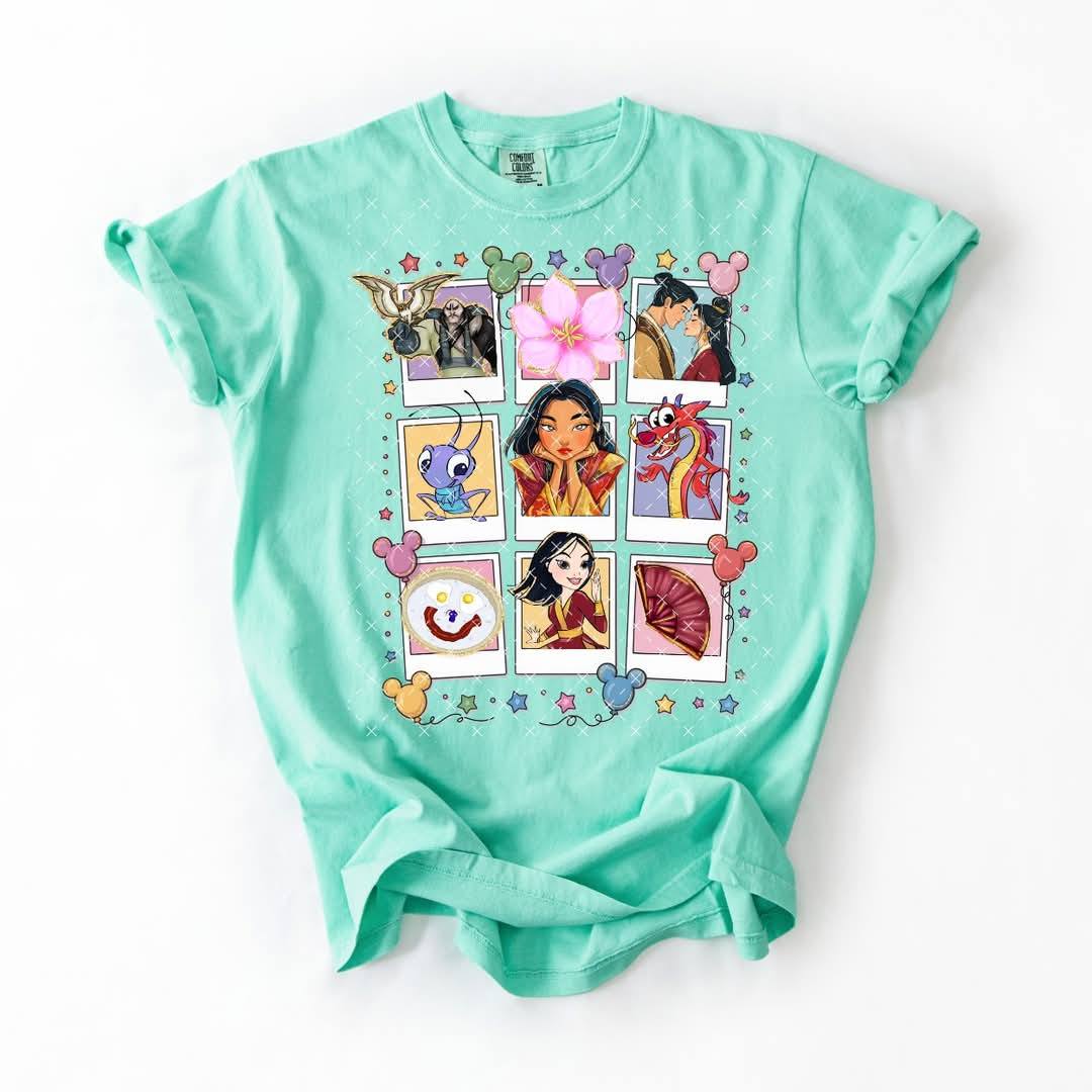 Mulan Polaroid Graphic Tee