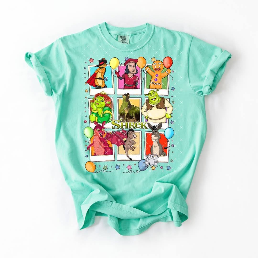 Shrek Polaroid Graphic Tee
