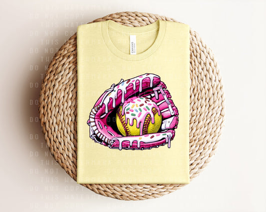 Softball Drip Graphic Tee