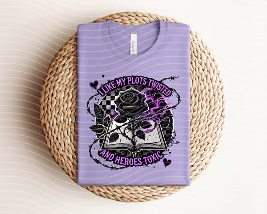 I Like My Plots Twisted Graphic Tee