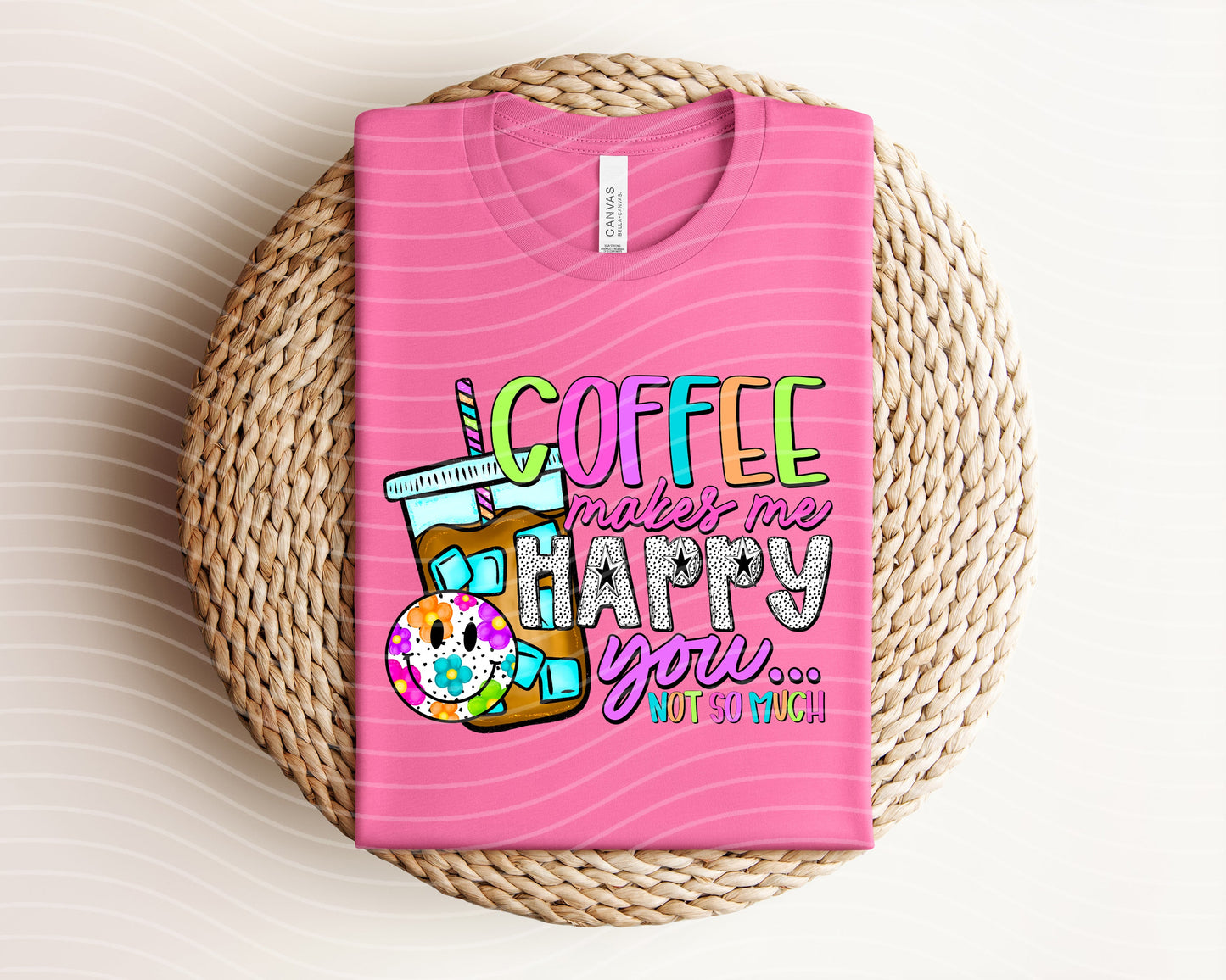 Coffee Makes Me Happy Graphic Tee